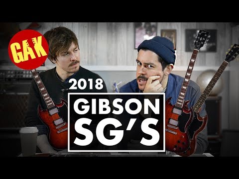 2018 Gibson SG's!