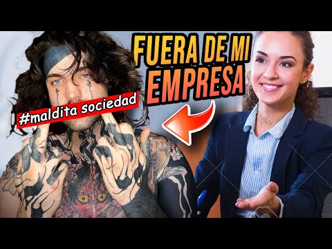 NO puede TRABAJAR por sus TATUAJES 🤯 ¡NO a la DISCRIMINACIÓN! 🚫