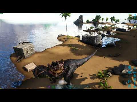 ARK  Survival Evolved - Walk from Viking Bay to home