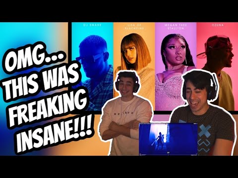 DJ Snake, Ozuna, Megan Thee Stallion, LISA of BLACKPINK - SG (Official Music Video) (Reaction)