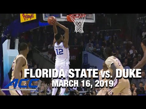 Duke vs. Florida State - ACC Championship Game Highlights