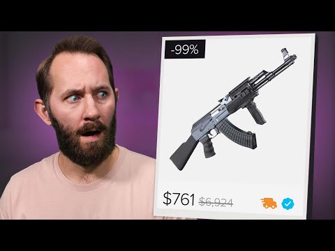 99% off AK-47?! | Buying Everything on Wish For 99% Off!