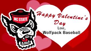 Happy Valentine's Day from Wolfpack Baseball