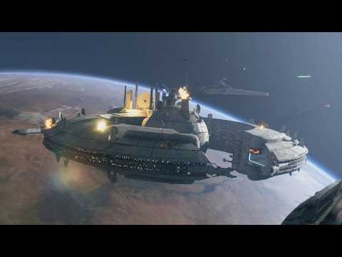 Destroying Another Droid Command Ship - Star Wars Battlefront II Starfighter Assault #17