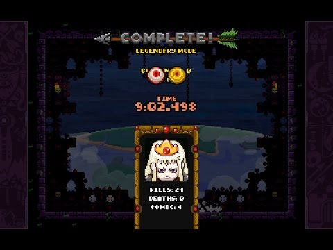 TowerFall Ascension - Speedrun + Gold Eye - Dark Gauntlet 9:02.498