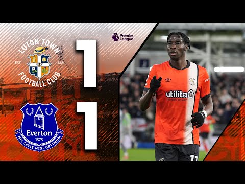 Luton 1-1 Everton | Premier League Highlights