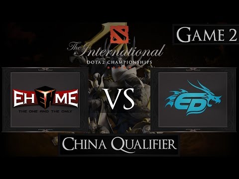 Dota 2 The International 2015 Ehome vs Energy Pacemaker