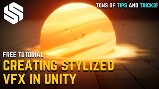 How To Make Stylized VFX with Unity URP & ShaderGraph [VALORANT SMOKE BOMB VFX]