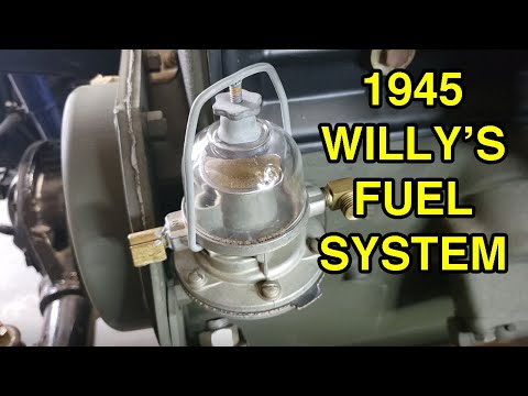 1945 Willy's MB Fuel System Installation