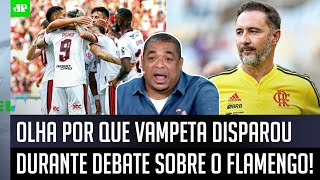 ‘Isso é mentira! O Vítor Pereira falou que…’: Olha por que Vampeta disparou em papo sobre Flamengo