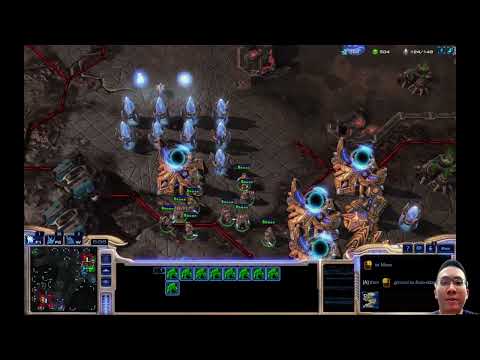 4v4 Starcraft 2 Masters Mementos LE Mass Zealot