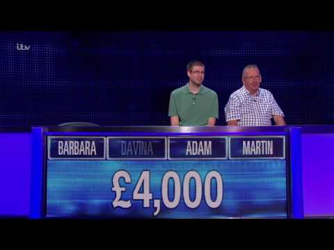 Barbara Chooses To Play For £2,000 - The Chase