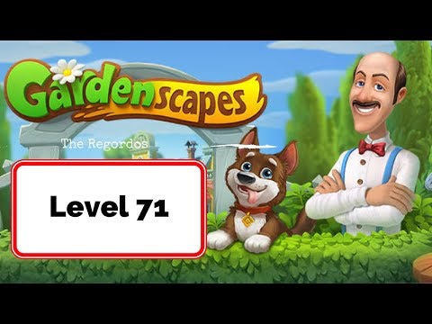 Gardenscapes Level 71 - No Boosters