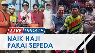 Ingin Tunaikan Ibadah Haji, Pria Ini Gowes Sepeda dari Magelang ke Mekkah Sendirian