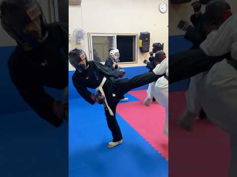 立技限定顔面ありスパーリング #武道塾 #総合格闘技 #karate #martialarts