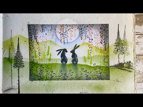 Mindful Monday with our Wonderful Wild Hares by Jo Rice #laviniastamps #journalling