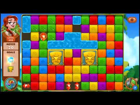 Lost Island Blast Adventure Level 653 - NO BOOSTERS 🏝️ | SKILLGAMING ✔️