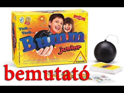 Tick Tack Bumm Junior - társasjáték bemutató - Jatszma.ro