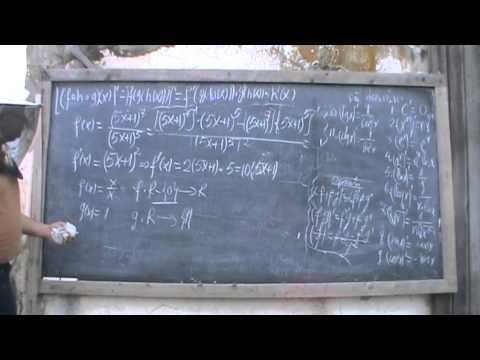 3. Bazele Matematicii: Lectia 44 -  Exersam derivate si nu numai 3/7