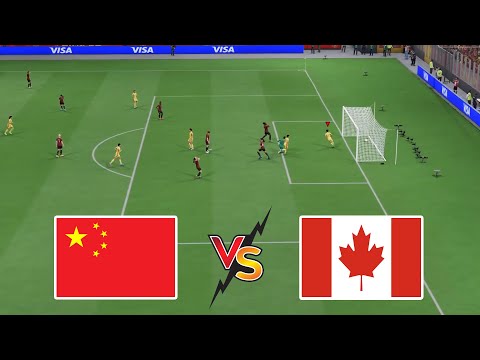 February 06,2026 | CANADA WNT vs China WNT Showdown | Women's Football Friendly | FIFA23 Gameplay