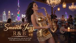 Smooth Jazz & R&B 🌙 Midnight Saxophone for Relaxing, Study & Sleep