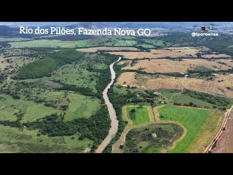 FAZENDA NOVA GOIÁS, PROJETO VISÃO AÉREA - PASSEIO AÉREO PELO RIO DOS PILÕES AS MARGENS DA GO- 060