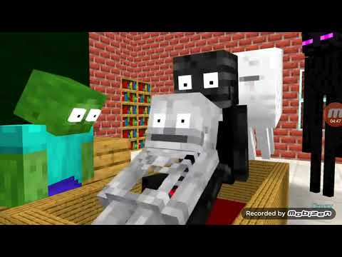Monster school : RIP Wither skeleton minecraft Animation