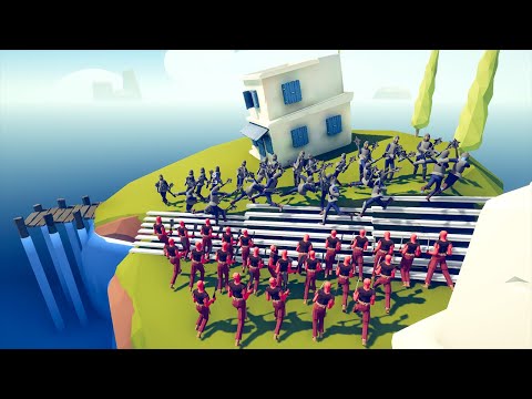 SECRET UNITS TOURNAMENT ON SMALL ISLAND 🏝️ | Totally Accurate Battle Simulator TABS