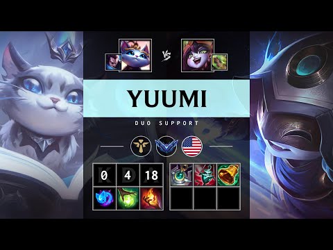 Yuumi Support vs Lulu - NA Diamond Patch 25.13