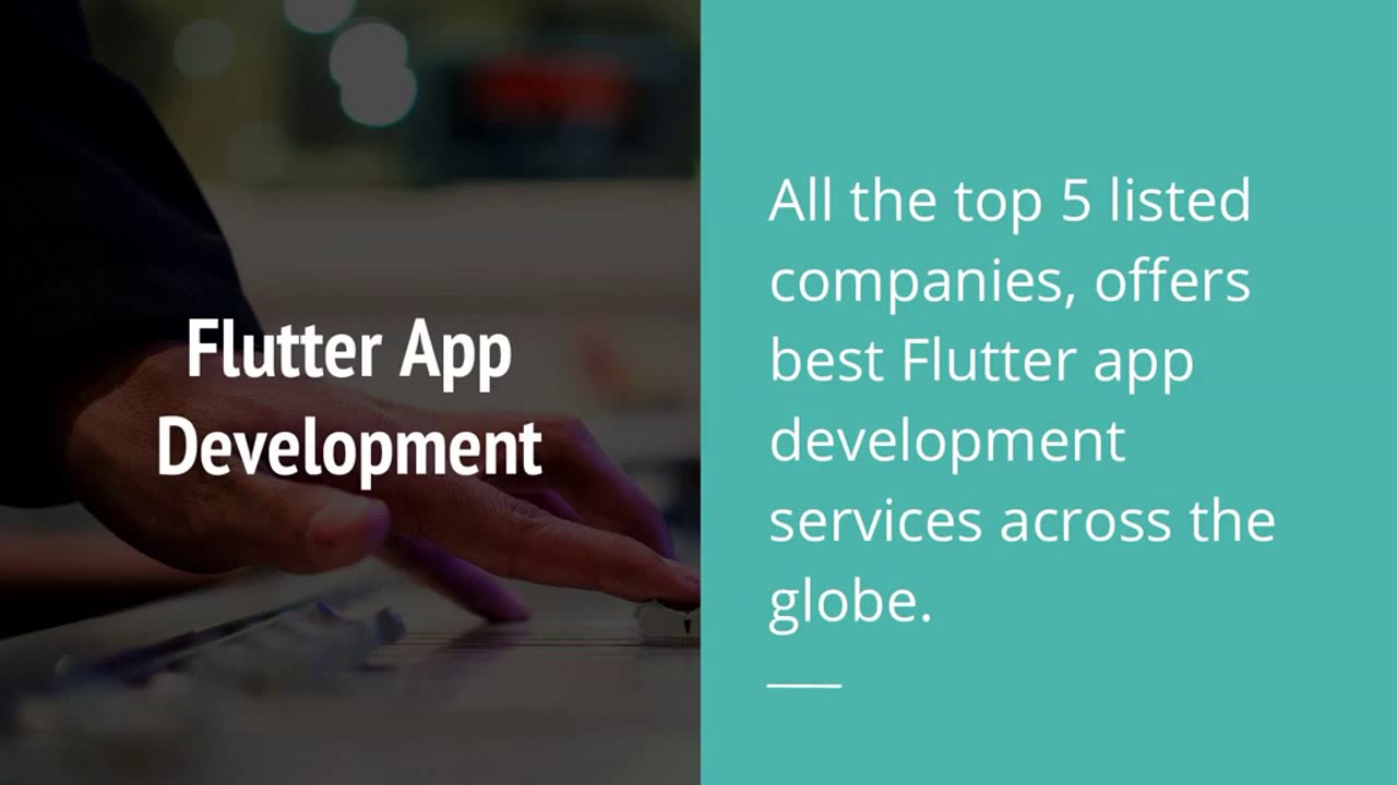 Top Flutter App Development Companies | Hire Flutter Developers