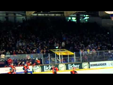 Stimmungsknaller bei den Kassel Huskies. Das sind echte Fans!!!