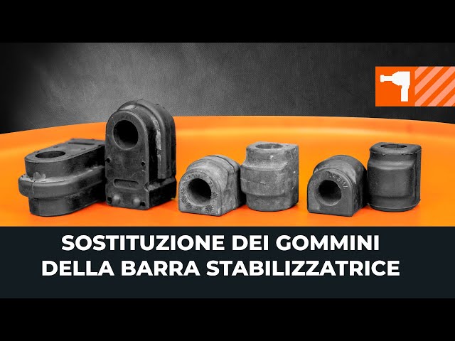 Guarda una guida video su come cambiare FORD TRANSIT CUSTOM Bronzina cuscinetto barra stabilizzatrice
