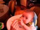 Andy Eating Broccolli