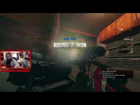 Clipping Thru Montagne Shield In 1 v 1