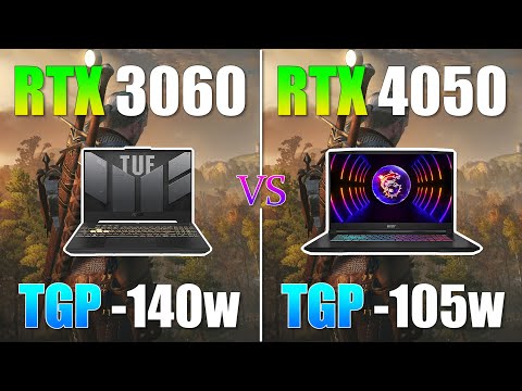 RTX 3060 Laptop vs RTX 4050 Laptop Gaming Test - How Big is the Difference?