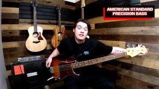 Video thumbnail for Fender American Standard Precision Bass by napervillemusic
