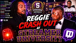 Reggie crash out at streamer prom 