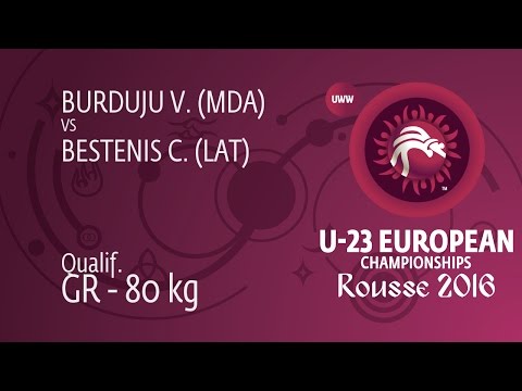 Qual. GR - 80 kg: C. BESTENIS (LAT) df. V. BURDUJU (MDA), 6-0