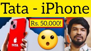 New TATA iPhone - Made in India! Explained | Tamil | Madan Gowri | MG