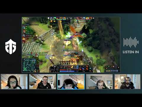 Gabbi "I'm watching BKB. GO PA!" Entity Team Comms Rosh fight vs Secret