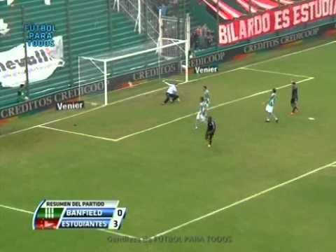 Resumen - Banfield 0 - 3 Estudiantes - Fecha 15 - Primera División