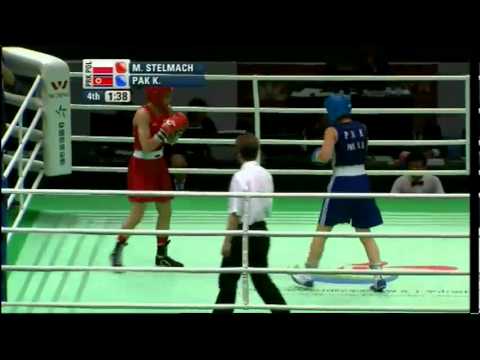Light Welter (64kg) Final - Stelmach (POL) vs Pak (PRK) - AIBA Women's World C'ship 2012