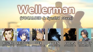 【VOCALOID & SynthV Cover】Wellerman (BIG AL, KAITO, DEX, ALLEN, LUCAS, FRIMOMEN)