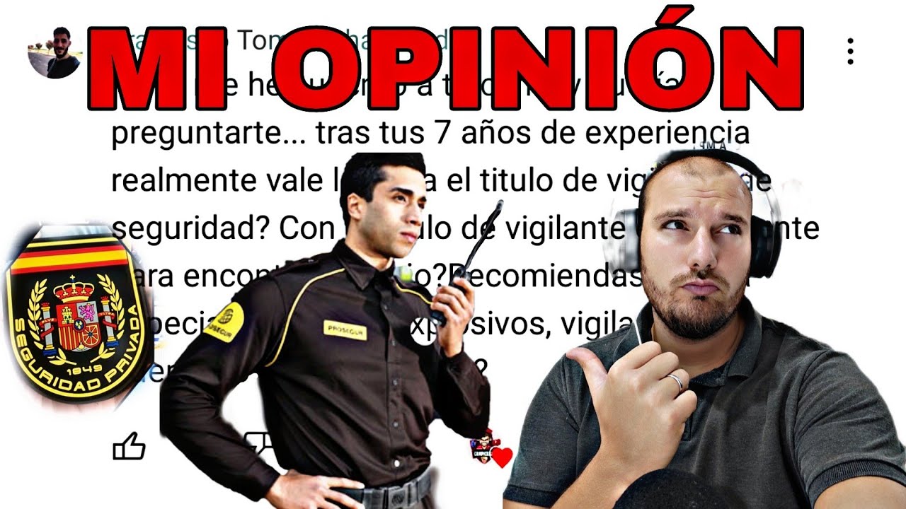 Watch VIGILANTE DE SEGURIDAD ESPAĆA - MERECE LA PENA Now VIGILANTE DE SEGURIDAD ESPAĆA - MERECE LA PENA