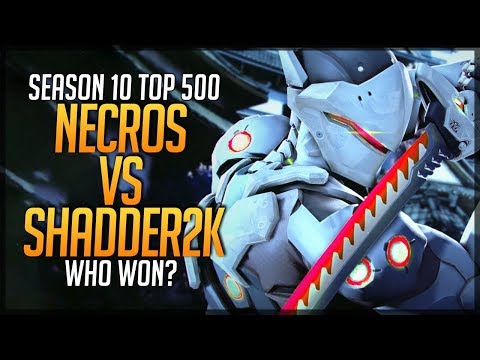 🎲 shadder2k vs Necros Who Won? - Overwatch Season 10 Top 500