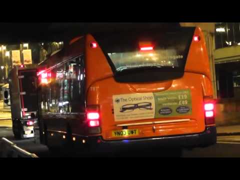 Route 757 Centrebus Leeds Scania CN94UB Scania OmniCity 787 (YN03 UWT) Drive Off