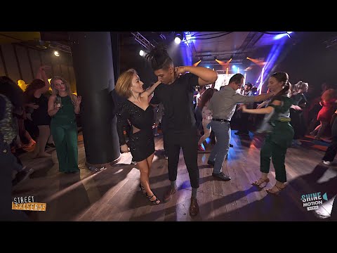 Amadou Sy & Vanya Gyosheva  - Salsa Social Dance | Streetsalseros 20th Birthday Party