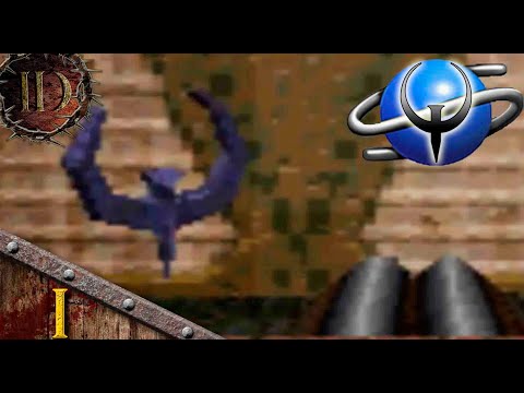 Quake (Sega Saturn) on MedSat 1.8 Walkthrough [No Commentary] - Part 1