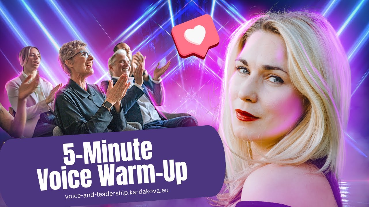 5-Minute Voice Warm-Up: your quick path to confidence, expressiveness, and energetic speech