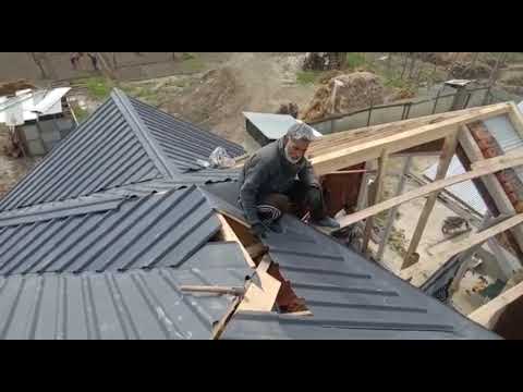 truss completed at sumbal  kashmir ❤️  🏡  🔥